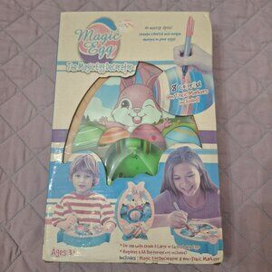 Magic Egg Spinning Decorator Set With‎ 8 Non Toxic Markers All Ages Colorful